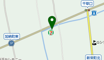 セブンイレブン 長浜インター店の地図画像