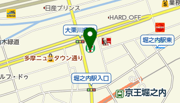 セブンイレブン 八王子堀之内3丁目店の地図画像