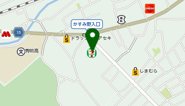セブンイレブン 川越笠幡店の地図画像