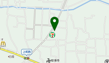 セブンイレブン 高崎倉賀野町上町店の地図画像