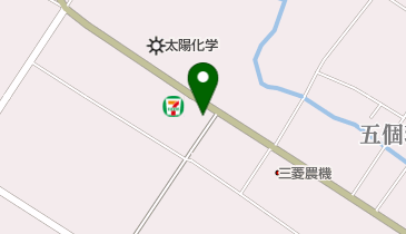 セブンイレブン 五個荘日吉町店の地図画像