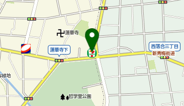 セブンイレブン 中野江古田1丁目店の地図画像