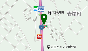 セブンイレブン 豊橋岩屋町店の地図画像