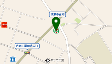 セブンイレブン 綾瀬吉岡東店の地図画像