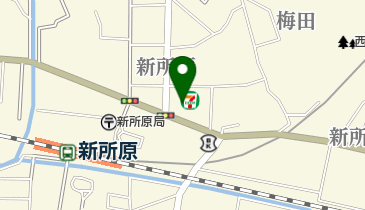 セブンイレブン 湖西新所原店の地図画像