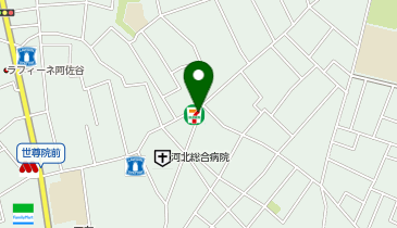 セブンイレブン 阿佐谷北店の地図画像