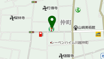 セブンイレブン 川越仲町店の地図画像