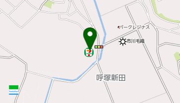 セブンイレブン 柏松ケ崎東店の地図画像