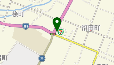 セブンイレブン 新庄沼田町店の地図画像