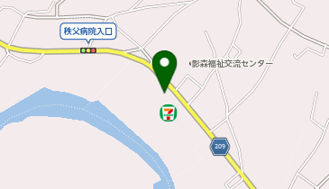 セブンイレブン 秩父巴川橋店の地図画像