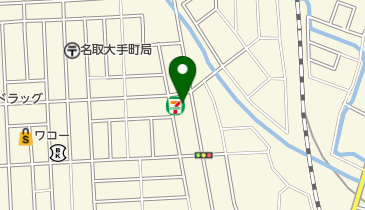 セブンイレブン 名取大手町4丁目店の地図画像
