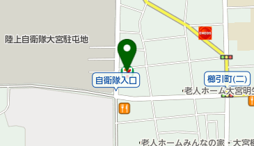 セブンイレブン さいたま大宮自衛隊前店の地図画像