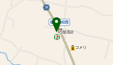 セブンイレブン 塩山三日市場店の地図画像