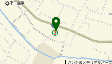 セブンイレブン さいたま佐知川店の地図画像