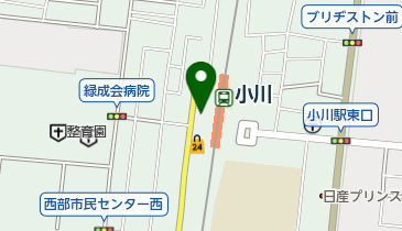 セブンイレブン 小川駅西口店の地図画像