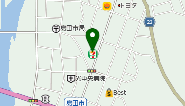 セブンイレブン 光市島田店の地図画像
