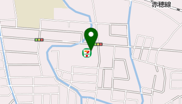 セブンイレブン 岡山西大寺松崎店の地図画像