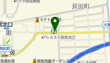 セブンイレブン 西宮ガーデンズ北口店の地図画像