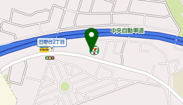 セブンイレブン 日野市日野台2丁目店の地図画像