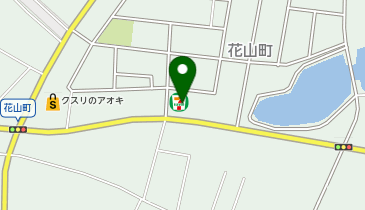 セブンイレブン 館林花山町店の地図画像