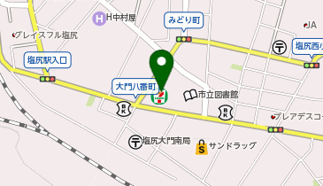 セブンイレブン 塩尻大門店の地図画像