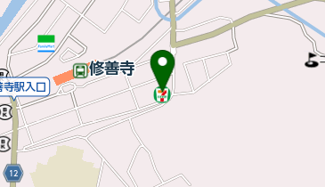 セブンイレブン 修善寺駅東店の地図画像