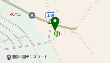 セブンイレブン 阿見実穀店の地図画像