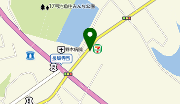 セブンイレブン 明石魚住長坂寺店の地図画像