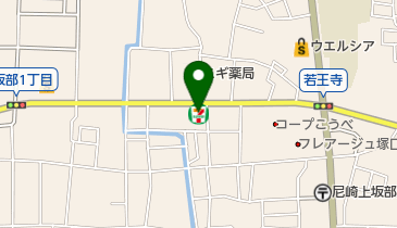 セブンイレブン 尼崎上坂部3丁目店の地図画像