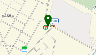 セブンイレブン 金沢専光寺町店の地図画像