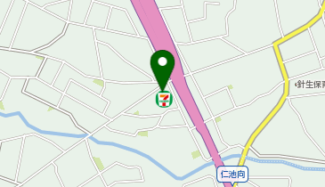 セブンイレブン 郡山針生店の地図画像