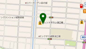 セブン銀行 フレンドタウン 深江橋 共同出張所の地図画像