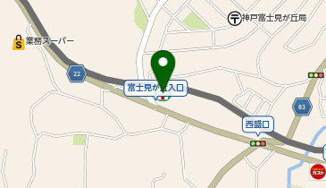 セブンイレブン 神戸押部谷西盛店の地図画像