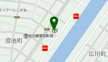 セブンイレブン 名古屋舟戸町店の地図画像