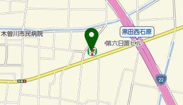 セブンイレブン 一宮黒田北店の地図画像