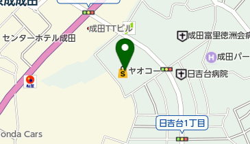 セブン銀行 ヤオコー 成田駅前店 共同出張所の地図画像