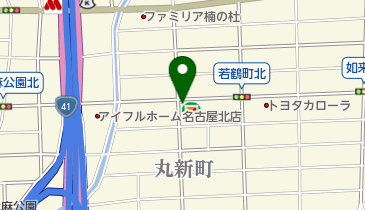 セブンイレブン 名古屋丸新町店の地図画像