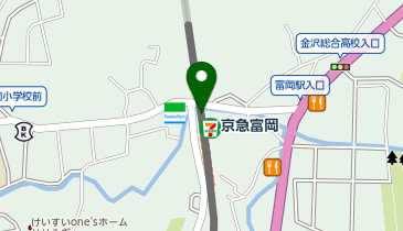 セブンイレブン 京急ST富岡店の地図画像