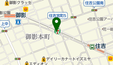 セブンイレブン 阪神御影駅東店の地図画像