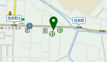 セブンイレブン 新発田住吉店の地図画像