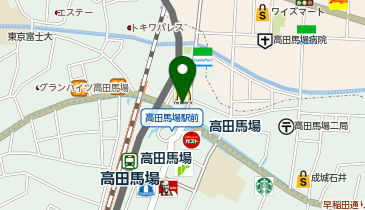 セブンイレブン 高田馬場稲門ビル店の地図画像