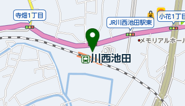 セブンイレブン ハートインJR川西池田駅北口店の地図画像