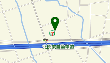 セブンイレブン 前橋二之宮町南店の地図画像