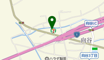 セブンイレブン 島田向谷1丁目店の地図画像