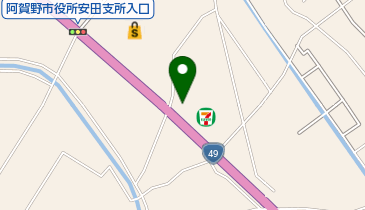 セブンイレブン 阿賀野保田店の地図画像