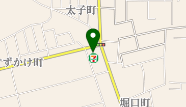 セブンイレブン 太田市堀口町店の地図画像