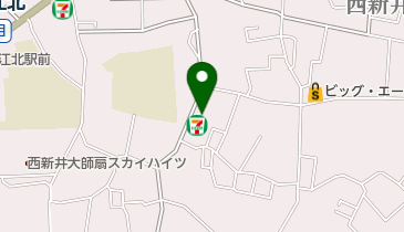 セブンイレブン 足立西新井本町4丁目店の地図画像