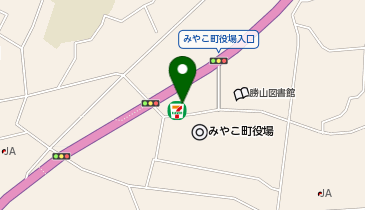 セブンイレブン みやこ町役場前店の地図画像