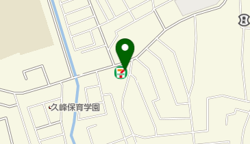 セブンイレブン 佐土原久峰店の地図画像