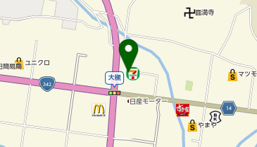 セブンイレブン 一関バイパス北店の地図画像